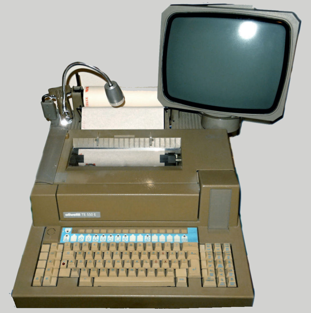 Olivetti TE550e 01