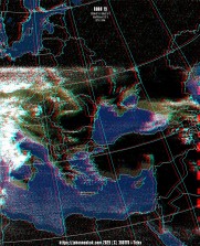 NOAA 19 MCIR-anaglyph